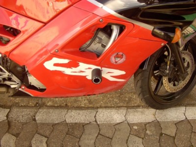 Padací chrániče - Honda CBR600 '91-'94, bílé